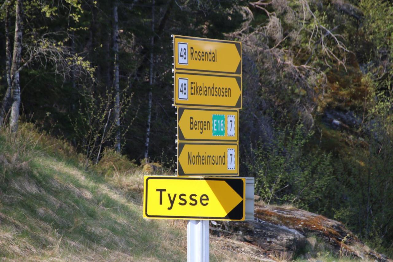 Sætervika gjestehus Tysse  Eksteriør bilde